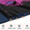 Perfect Blue  Print Flannel Blanket, High Quality Comfortable for All Seasons, Home Decor, Warmth and Comfort