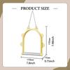 Parrot Swing Hanging Toy Chewing Perch Cage Accessory for Black Small Sized Birds Tiger
