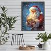 5D DIY Vollrunde Bohrer Diamantmalerei Santa Kit Heimdekoration Kunsthandwerk