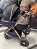 Kidilo Multifunctional High View Baby Stroller with Reclining Bassinet