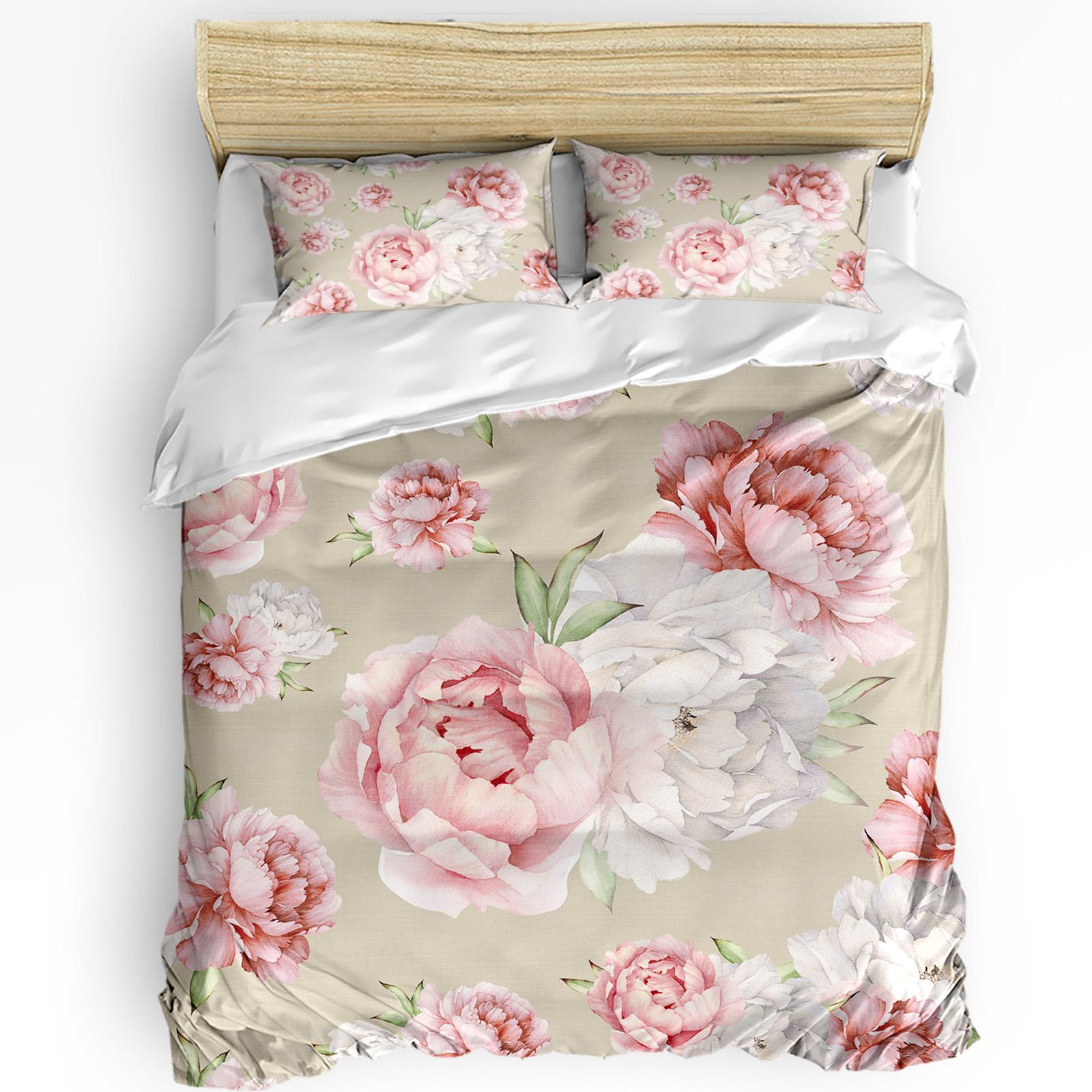 

Vibrant SkinFriendly Double Quilt Flower Leaves Vintage 3pcs For Bed Home Textile Comforter (quilt)-EU Single(135*200cm)3pcs