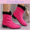 2023 Winter Fashion Women's Boots Plush Suede Ankle Booties With Cozy Warmth