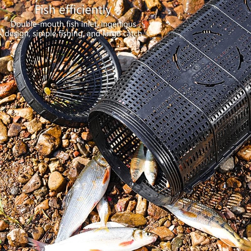 Fishing Distance Cage Feeders Basket Round Square Fishing Feeders Cage Fishing Trap Baits Cage Tackle Accessory