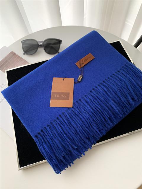 VISROVER New 20 Colors Woman Winter Scarf Fashion Female Shawls Cashmere Handfeeling Winter Wraps Solid Color Winter Hijab Gift