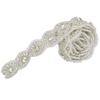 1Yard S 8 Shape Bridal Crystal Trim Rhinestone Chain Clothing Wedding Handwork DIY Decoration(4