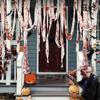 Halloween Gauze DIY Polyester Home Garden Wall Hanging Ornaments Doors and Windows Holiday Supplies
