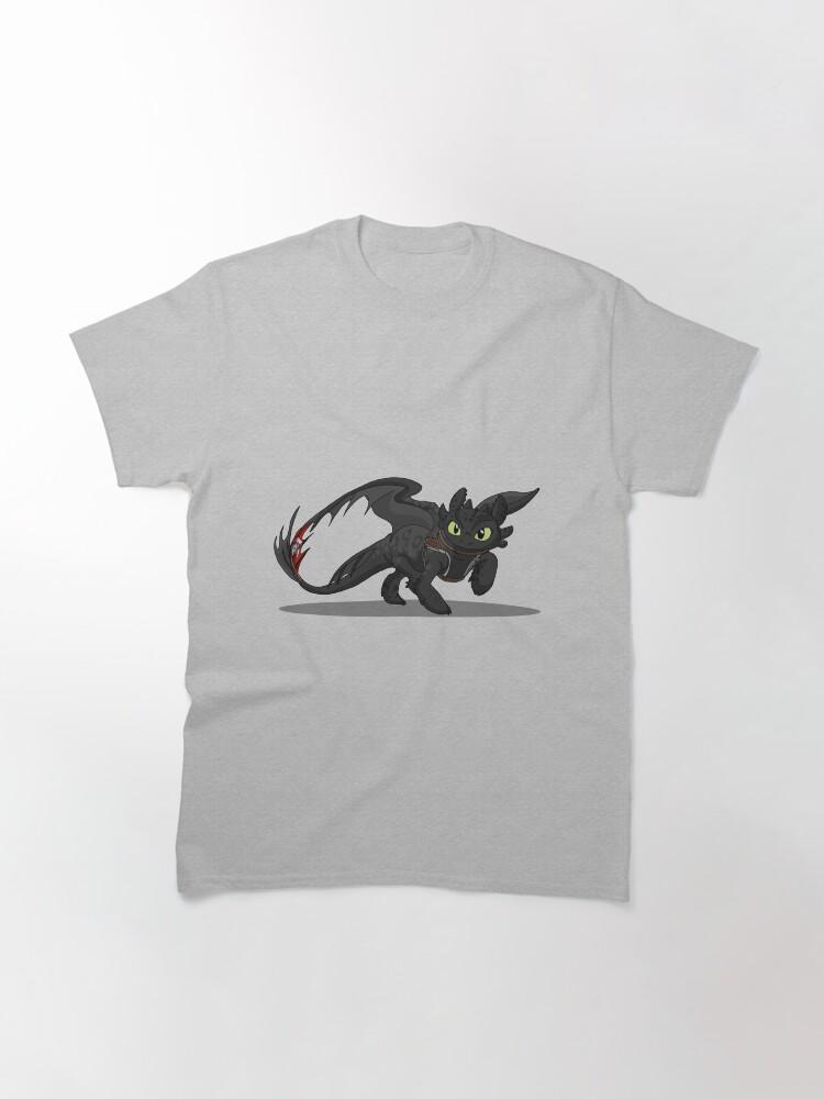 Comment dresser son dragon Krokmou (transparent) T-shirt Classique