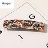 Acetate Square Hair Claw Spring Loaded Hair Clip for Women Messy Bun Forest Vintage Hair Accessory