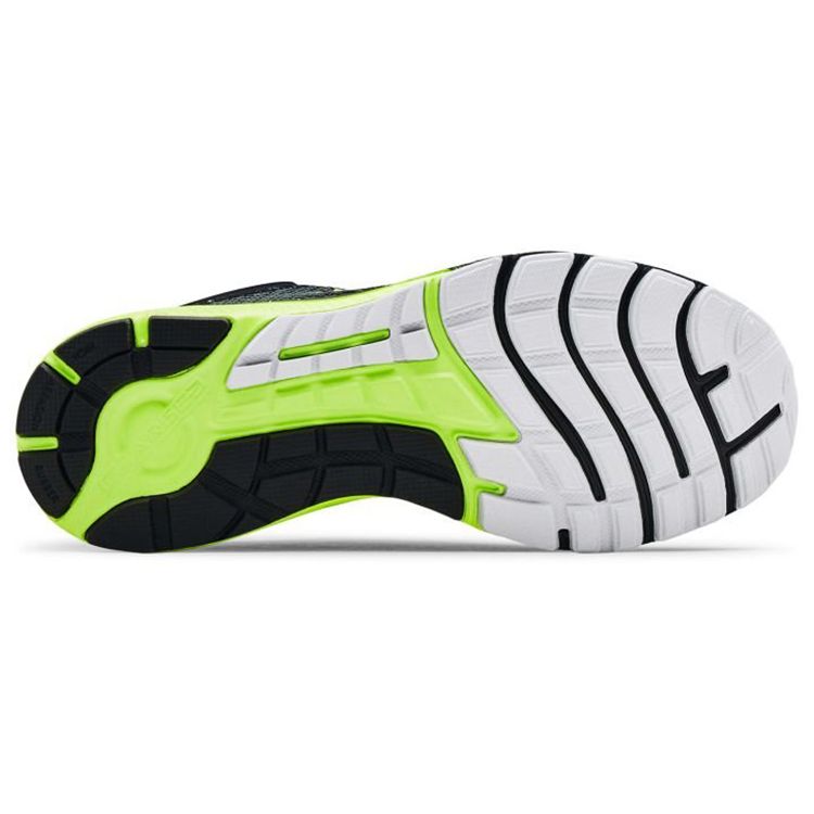 Under Armour Charged Escape 3 Comfortable Fabric Low Top Casual Running Shoes Men Sneakers Black Green 3024912-002