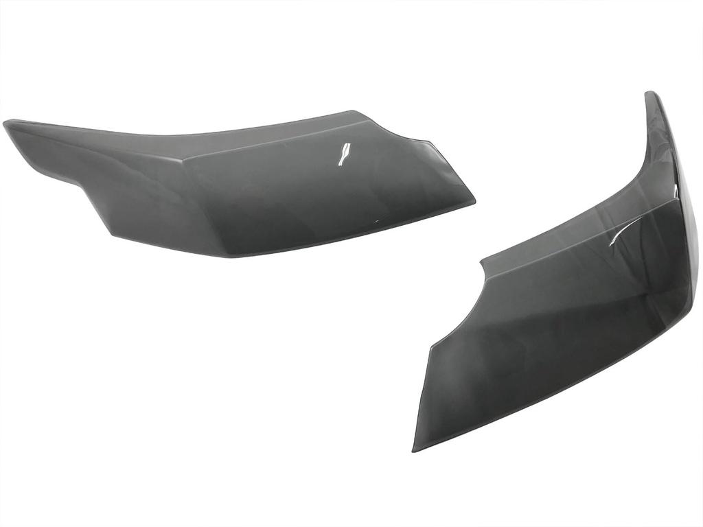 BRIGHTZ N WGN Custom Smoked Headlight Covers for with JH JH1/JH2 [SMO-FRO-090] (Compatible H1/H2 1/2 NWGN)