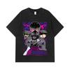 275 GSM Washed T-shirts 100% Cotton Kaiju No 8 V10 Soshiro Print Unisex Heavy Cotton T Shirt