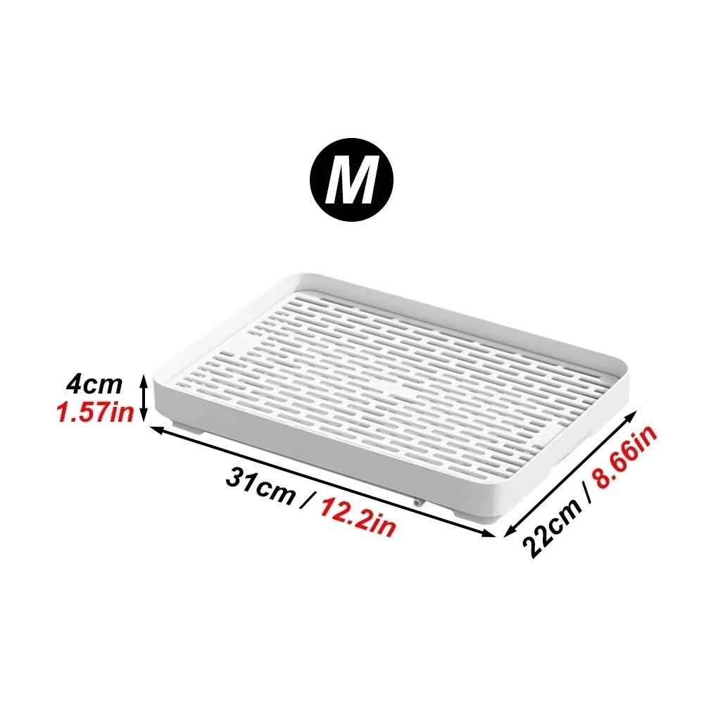 Double-layer Pet Toilet Tray Small Bunnie Corner Toilet Box Rabbit Litter Box  For Ferret Hamster