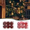 6 Pieces Christmas Ball Ornaments Charm Pendants Tree Hanging Decorations