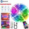 1M Led Lights 5050 for Room Music Sync Multicolor RGB 5V Led Strip Lights Flexible Ribbon for Party Bedroom Decor TV Backlights
