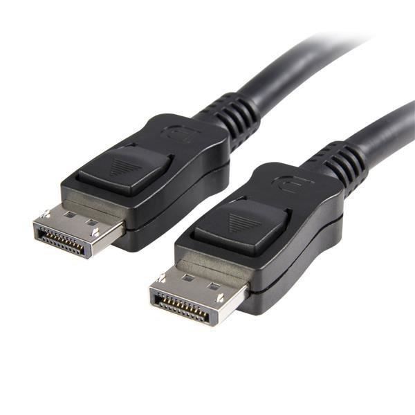 STARTECH Câble DisplayPort 1.2 de 1 m avec verrouillage - Cordon DP vers DP avec support HBR2 - M/M - DisplayPort 4K