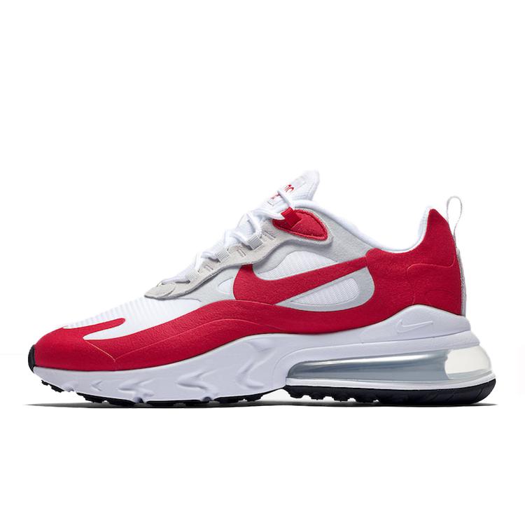 New Nike Air Max 270 React White University Red CW2625-100