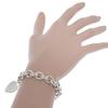 TIFFANY&Co. Return to TIFFANY & Co. Bracelet Heart tag Silver925 heart 34.1g Women Used