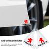 Für 308 408 508 RCZ 208 3008 2008 206 207 108 406 407 408 206 207 307 2 Stück Transparente Auto-Türkantenschutz-Eckabdeckung Kratzschutz-Aufkleber