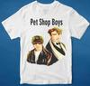 PET SHOP BOYS Manga Corta Blanca Talla Completa S-5XL Adultos Camiseta Unisex 1cara