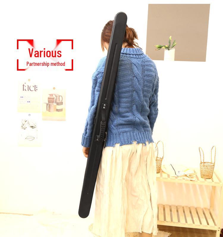 Waterproof Hard Shell ABS Fishing Rod Bag - Available In 1.25m, 1.35m, and 1.45m Sizes, Lightweight and Compact.