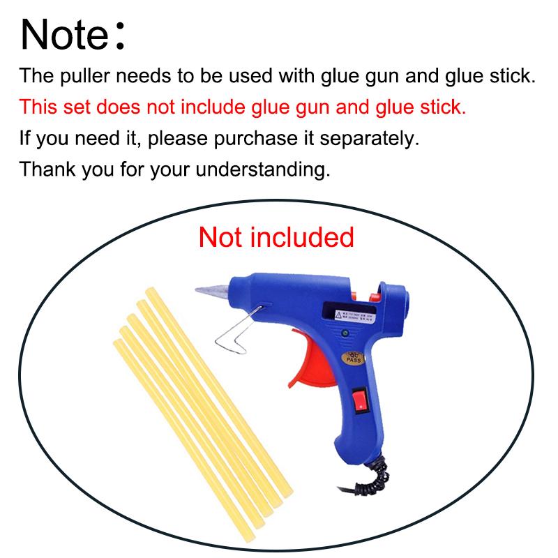 Auto Car Dent Repair Tool Car Paintless Dent Puller Repair Removal Tool Universal Slide Hammer Reverse Hammer Suction Cup Kit