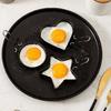 4 Pack Eggs Pancake Rings Stainless Steel Material for Fried Egg Kitchen Gadgets