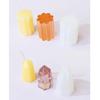 Pyramid Pillar Candle Molds for DIY Candle Gypsum Ornament Christmas Gift, Pillar Candle Molds