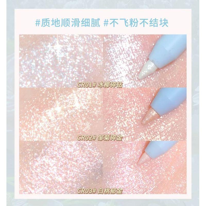 xixi - Aegyo Sal Pearlescent Highlight Stick - 4-6