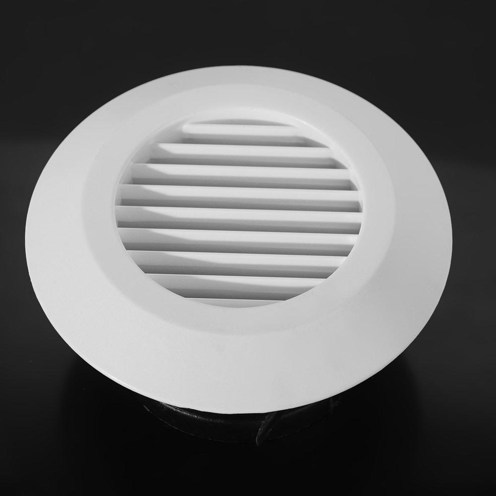 75-200 mm luftventil uttrekksventilgitter Hvit kanalventilasjonsdeksel Hjem