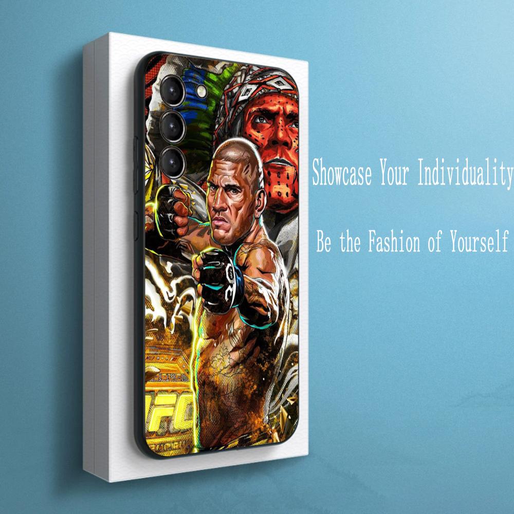 

Powerful fighter PeRera poster pattern Phone Case For Samsung Galaxy S26 S25 S24 S23 S22 S21 Plus Ultra Note20 Soft Black Galaxy S25 Ultra