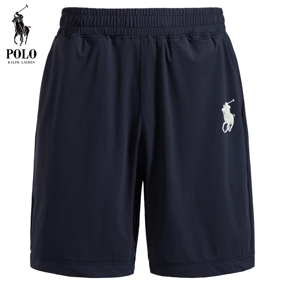 Ralph Lauren Летние Высокоэластичные Удобные Мужские Спортивно-Повседневные Шорты с Эластичной Талией для Ношения Сверху, Пятидюймовые Шорты S
