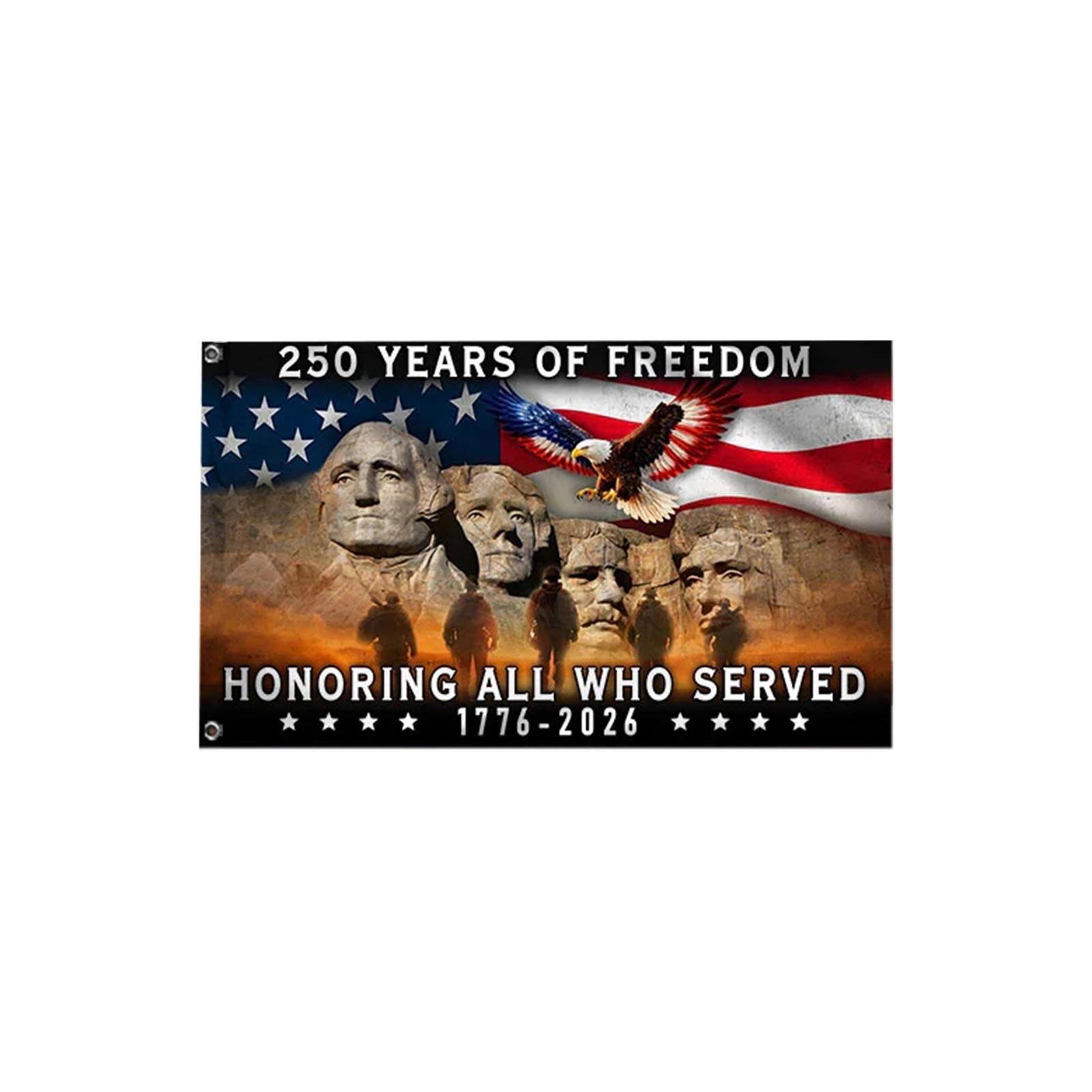 

U.S. 250th Anniversary Commemorative Flag (60*90, One Sided) One Size