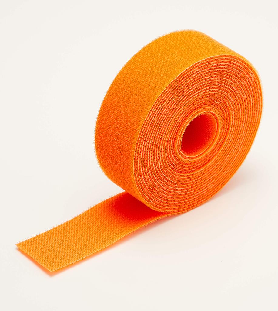 TRUSCO Magic Band Binding 40mm x 5m Tape, Double-Sided, Orange,