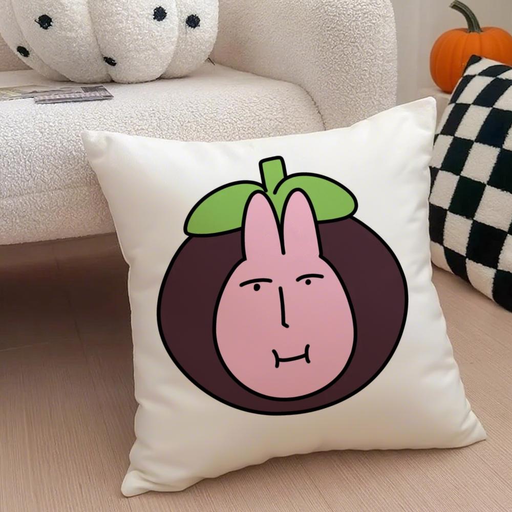 Dreamy Strawberries Cushion Cover Throw Pillow Cover Hidden Button Durable Polyester Chair Cushion