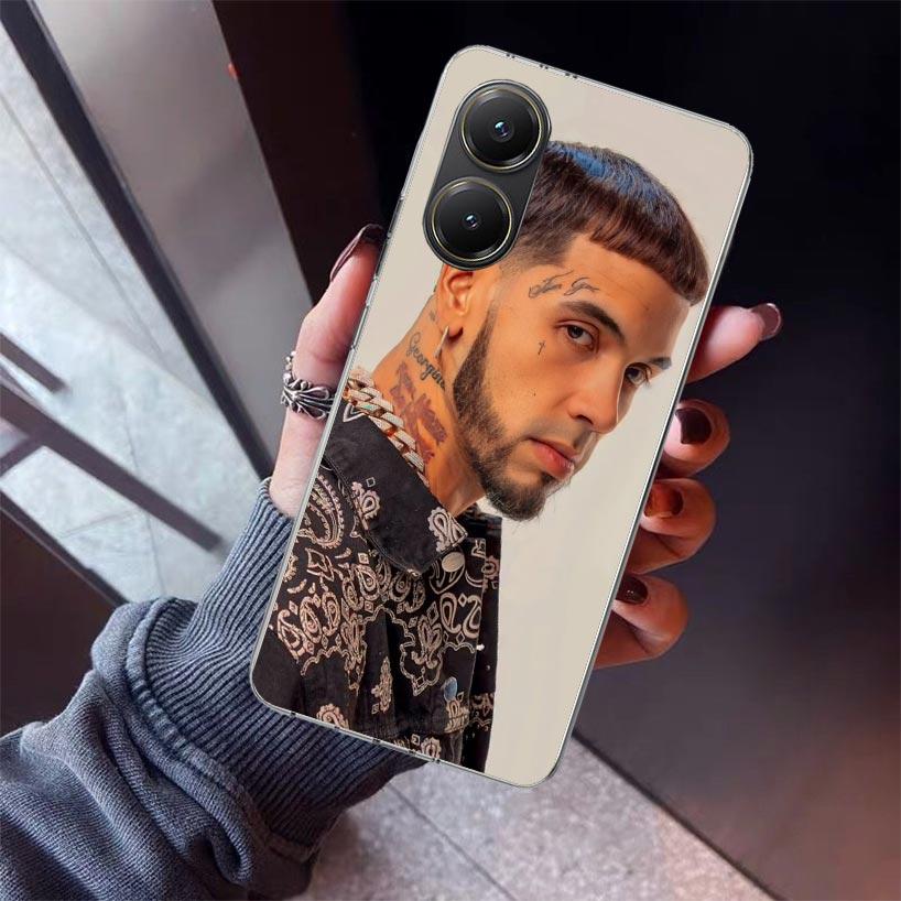Anuel AA Real H-Hasta La M-Muerte Phone Case For Xiaomi Poco X7 X6 X5 Pro F7 Ultra Redmi 15C 15 13 13C 12 12C 10 10A 10C 9 9A 9C
