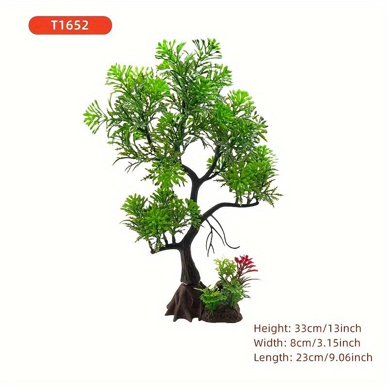Simulation Water Glass Fish Tank Landscaping Decoration Imitation Water Plant Tree Aquarium Ornament DIY Fish Tank Decor Bigsize