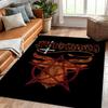 Band-Possessed Pattern Carpet Home Living Room Decoration Rug Bedroom Kitchen Bathroom Play Non-slip Floor Mat Hallway Balcony