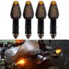 Amber Blinker Light Turn Signal Lamp 12V Voltage Compact Design Enhanced Visibility Compact Motorcycle Turn Signals Amber Light