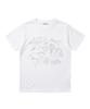 PAGESIISII Sisi Dreamy Drawing Print Dot Standard Fit Short Sleeve T-Shirt Sky Blue