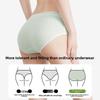 Large Size Women Spring and Autumn High Waist Belly Lift Hip Antibacterial Crotch Waist Breathable Hip Briefs