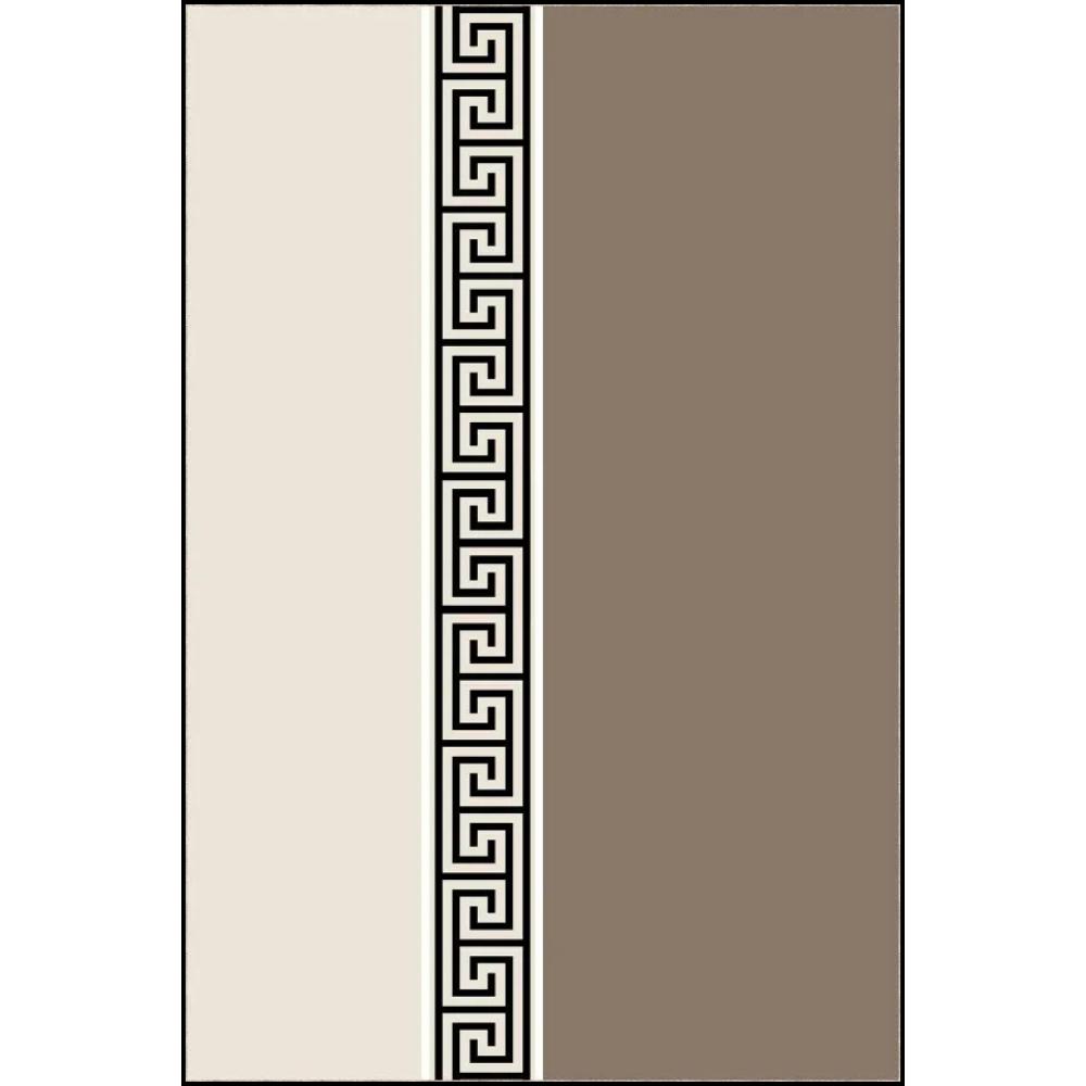Modern Hallway Carpet with Greek Pattern | Stylish and Elegant Design Rug, Soft Carpet