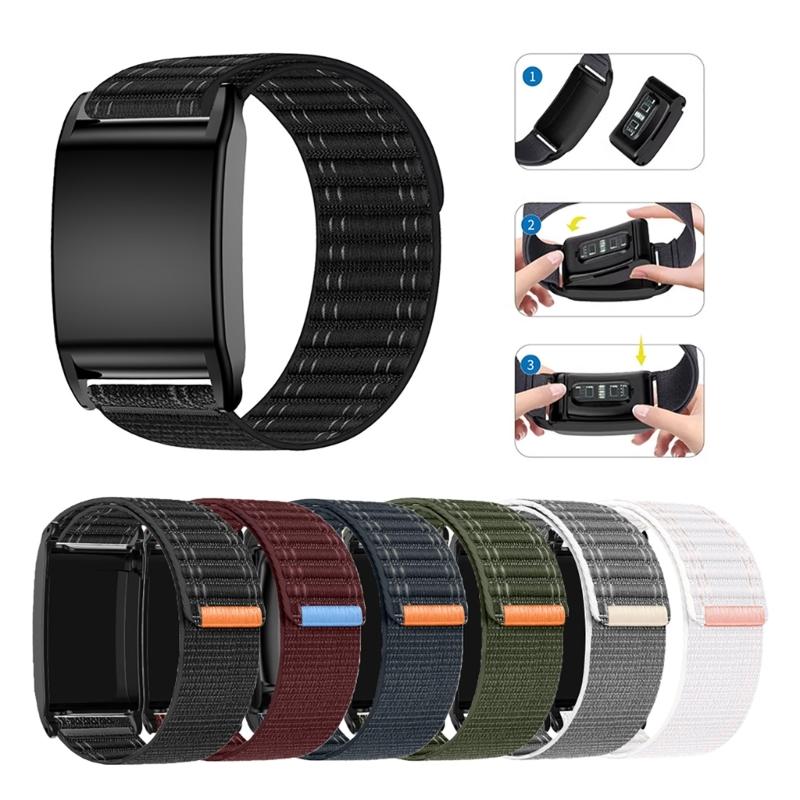 Quick Detach Sporty Nylon Straps Washable Bracelets Belt For WHOOP 4.0 Fitness Device Wristband Easy Releases Mechanism