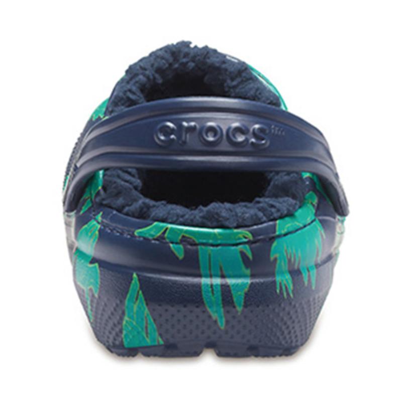 Crocs lightweight and wear-resistant children's cotton sandals in blue-green children's model