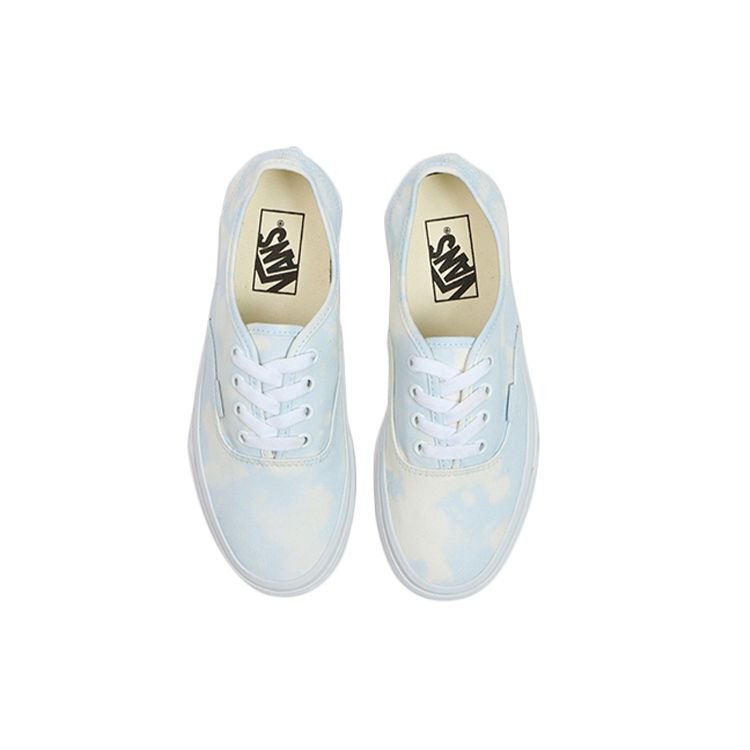 Vans Authentic Bleach Wash Unisex Sneakers Blue Ballad-Blue VN0A348A3XO