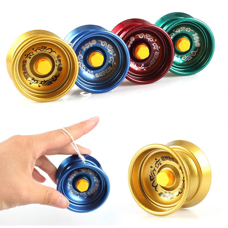 2Pcs Alloy Magic Yoyo For Kids Beginners Juggling Game Jojo Spielzeug Party Favors Boys Funny Toys Classroom Reward