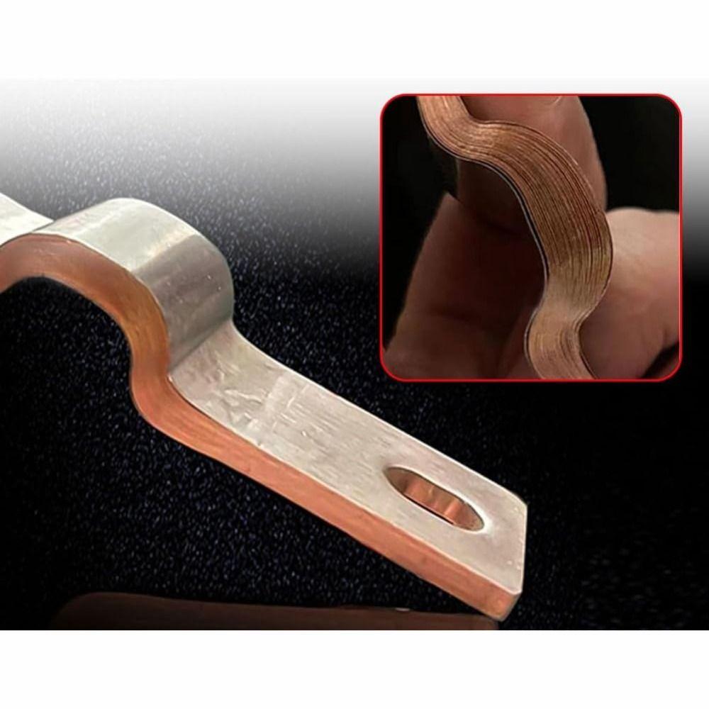 2mm 280Ah Battery Cells Connector M6 Posts Straps Copper Connecter New Flexible Busbar