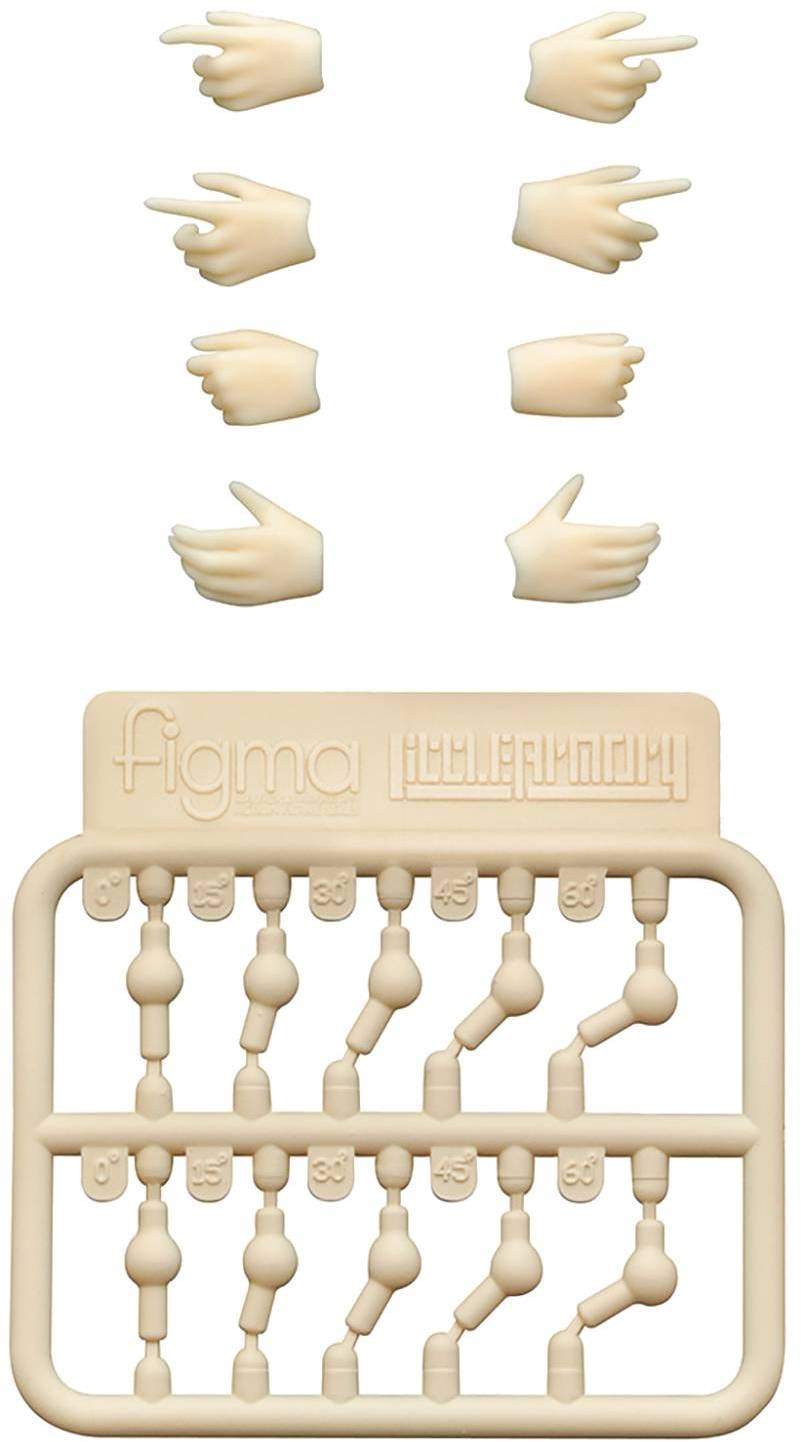 

figma exclusive gun handle PVC hand parts for movable figures LittleArmory-OP04 non-scale