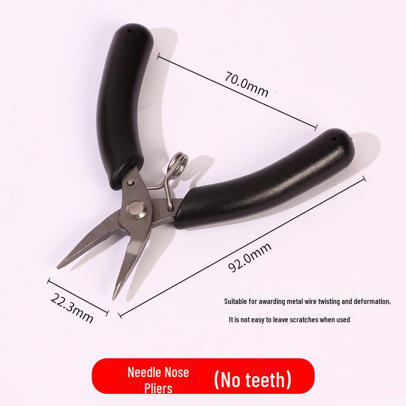 Handmade Mini Needle-Nosed Jewelry Pliers - DIY Craft Tool