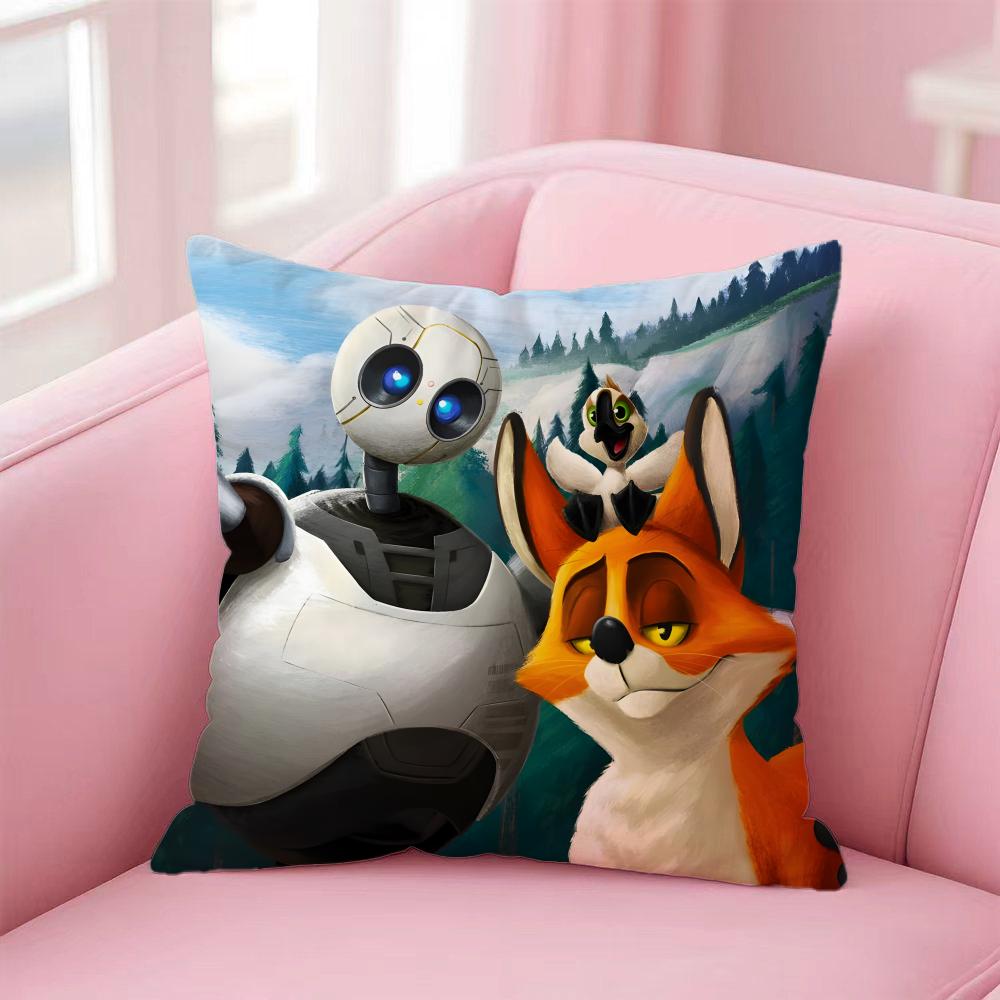 Trending TThe Wild Roboted Cushion Cover Premium SkinFriendly Pillow Case MultiPurpose for Home Office Travel