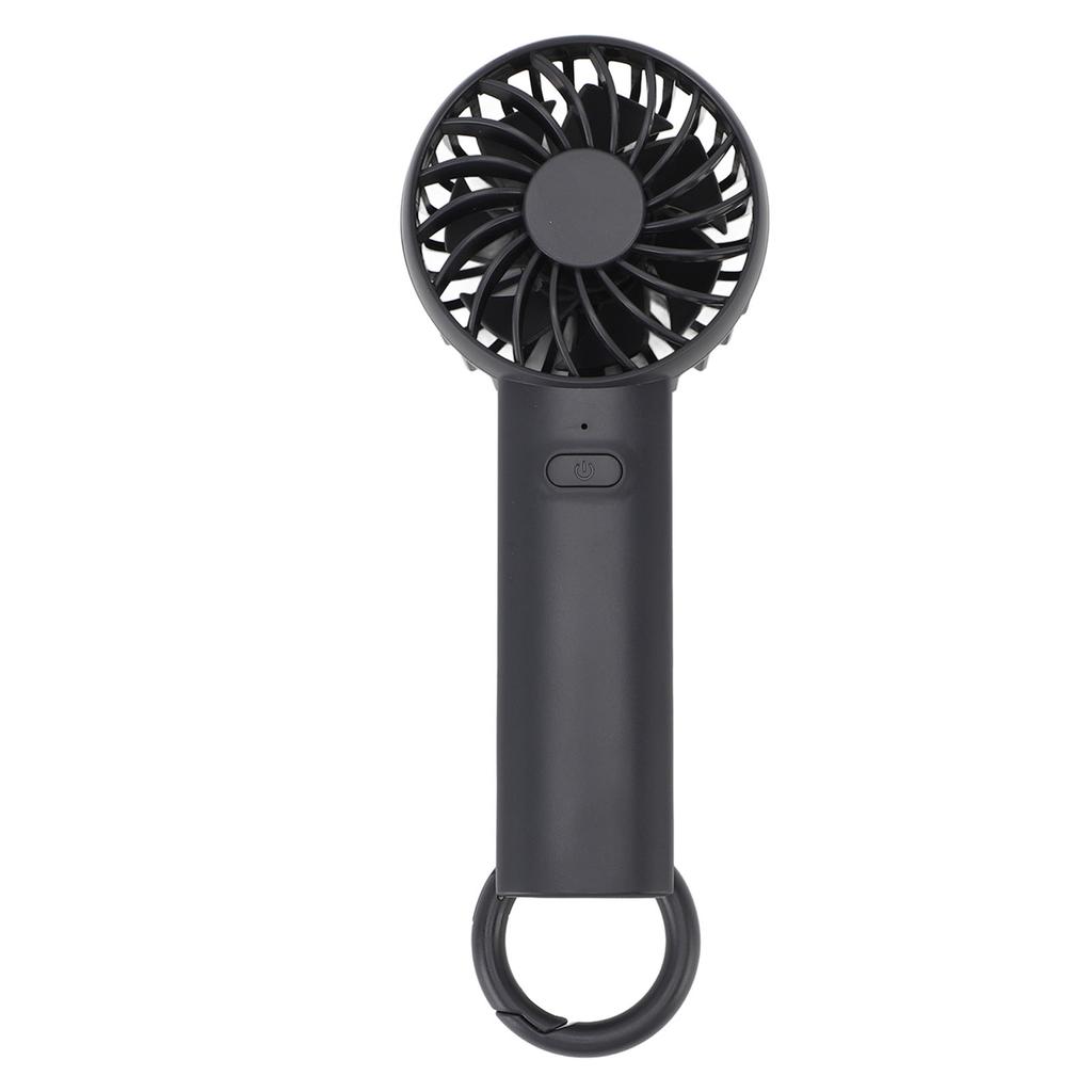 Handheld Portable Fan with Hook 3 Speed Silent Rechargeable Battery Lightweight Pocket Fan for